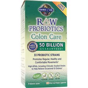 Garden Of Life Raw Probiotics - Colon Care BEST BY 10/25 30 vcaps