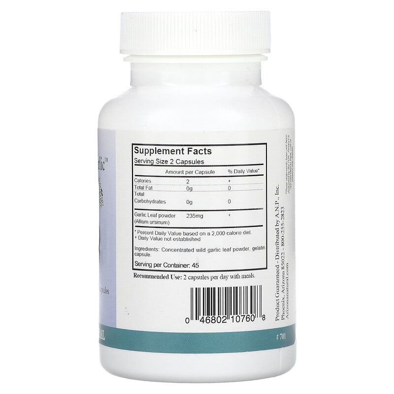 Arizona Natural Products Wild Bear's Garlic - Organic 90 caps