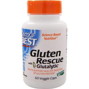 Doctor's Best Gluten Rescue with Glutalytic EXPIRES 11/25 60 vcaps