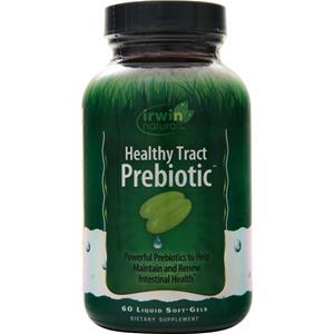 Irwin Naturals Healthy Tract Prebiotic BEST BY 11/25 60 sgels