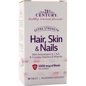 21st Century Kalos & Splendor Extra Strength Hair, Skin & Nails 90 tabs