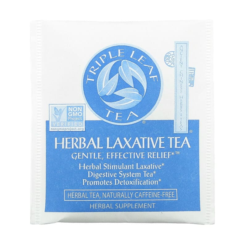 Triple Leaf Tea Herbal Laxative Herbal Tea 20 pckts