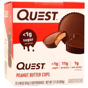 Quest Nutrition Quest Peanut Butter Cups BEST BY 10/16/25 12 pack