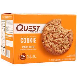 Quest Nutrition Quest Protein Cookie Peanut Butter BEST BY 11/19/25 12 pack
