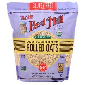 Bob's Red Mill Organic Old Fashioned Rolled Oats (Gluten Free) 32 oz