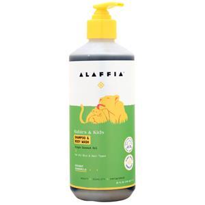 Alaffia Babies & Kids Shampoo & Body Wash Coconut Chamomile 16 fl.oz