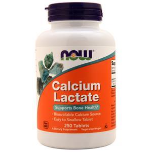 Now Calcium Lactate (255mg) 250 tabs