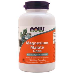 Now Magnesium Malate Caps (840mg) 180 vcaps