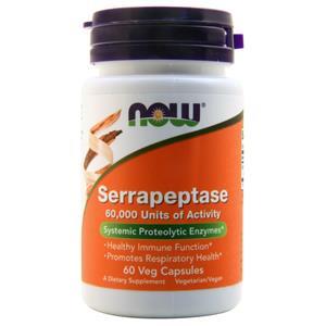Now Serrapeptase (33mg) 60 vcaps