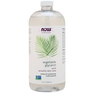 Now Vegetable Glycerine Pure Versatile Skin Care 32 fl.oz