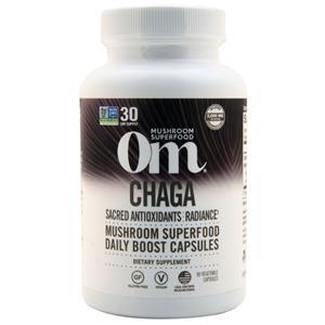 OM Mushroom Superfood Chaga Mushroom Superfood Daily Boost Capsules 90 vcaps