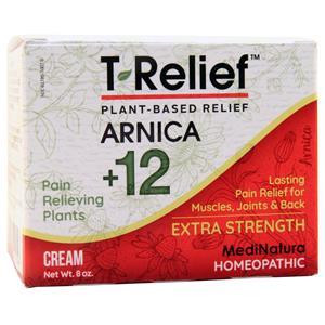 MediNatura T-Relief Arnica+12 Cream (Extra Strength) 8 oz