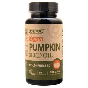 Deva Nutrition Vegan Pumpkin Seed Oil (500mg) 90 vcaps