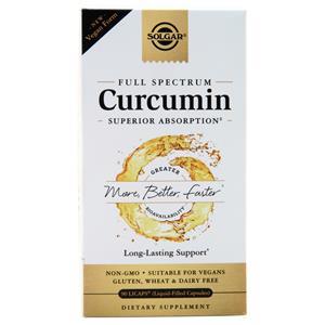 Solgar Full Spectrum Curcumin 90 lcaps