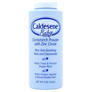 Caldesene Baby Cornstarch Powder with Zinc Oxide 5 oz