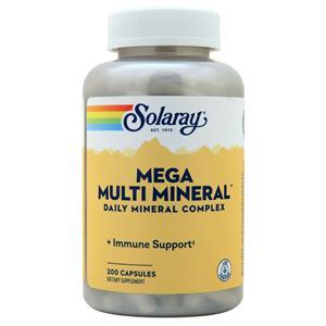 Solaray Mega Multi Mineral 200 caps