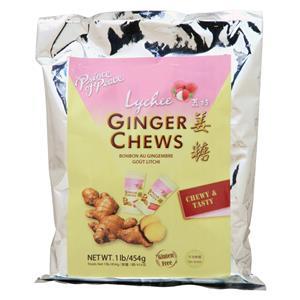 Prince of Peace Ginger Chews - 100% Natural Lychee 113 chews
