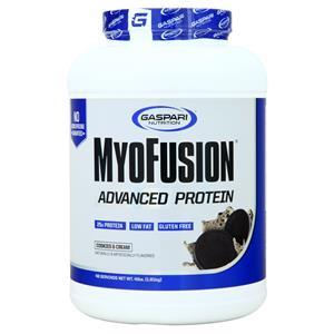 Gaspari Nutrition MyoFusion Advanced Protein Cookies & Cream 4 lbs