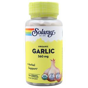 Solaray Organic Garlic (560mg) 100 caps