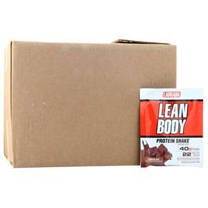 Labrada Lean Body Protein Shake Drink Mix Chocolate 80 pckts