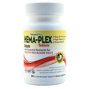Nature's Plus Hema-Plex Tablets 30 tabs