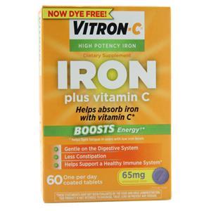 Vitron-C Iron plus Vitamin C 60 tabs