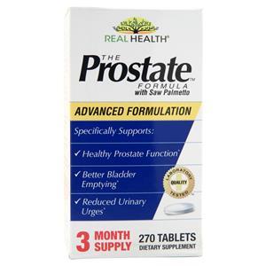 Real Health The Prostate Formula with Saw Palmetto 270 tabs