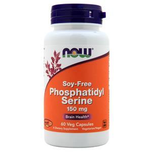 Now Phosphatidyl Serine - Soy-Free (150mg) 60 vcaps