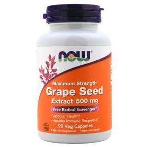 Now Grape Seed Extract - Maximum Strength (500mg) 90 vcaps