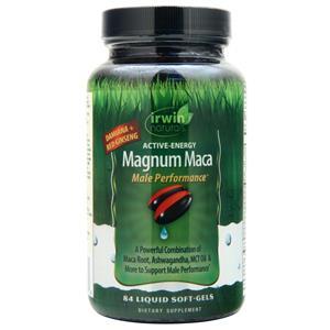 Irwin Naturals Active-Energy Magnum Maca BEST BY 10/25 84 sgels
