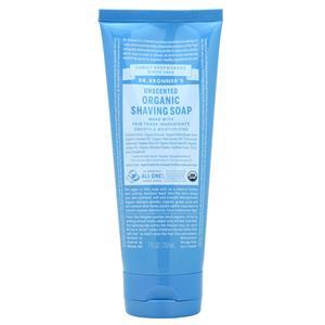 Dr. Bronner's Organic Shaving Soap Unscented 7 fl.oz