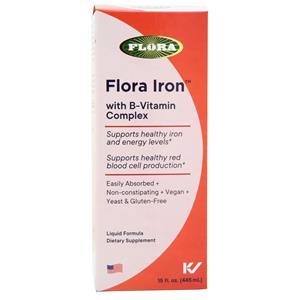 Flora Flora Iron with B-Vitamin Complex 15 fl.oz