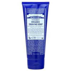 Dr. Bronner's Organic Shaving Soap Peppermint 7 fl.oz