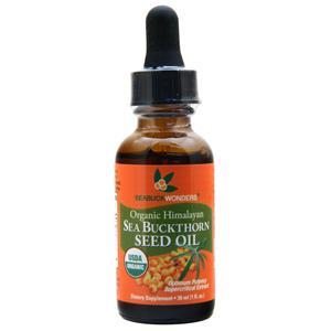 Seabuck Wonders Organic Himalayan Sea Buckthorn Seed Oil 1 fl.oz