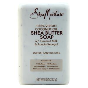 Shea Moisture 100% Virgin Coconut Oil Shea Butter Soap 8 oz