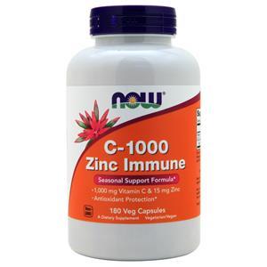 Now C-1000 Zinc Immune 180 vcaps