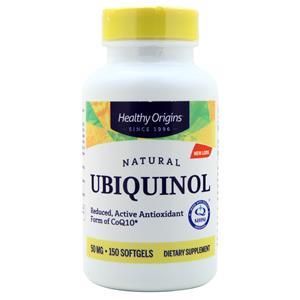 Healthy Origins Natural Ubiquinol (50mg) 150 sgels
