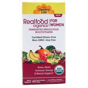 Country Life Realfood Organics Multivitamin For Women 60 tabs