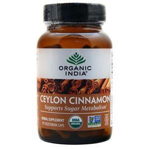 Organic India Ceylon Cinnamon 90 vcaps