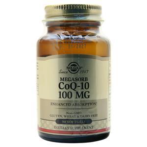 Solgar Megasorb CoQ-10 (100mg) 90 sgels