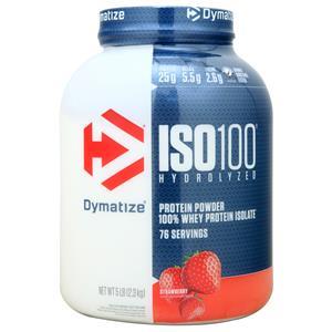Dymatize Nutrition ISO-100 Strawberry 5 lbs