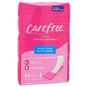 Carefree Liners to Go Extra Long - Unscented 93 count