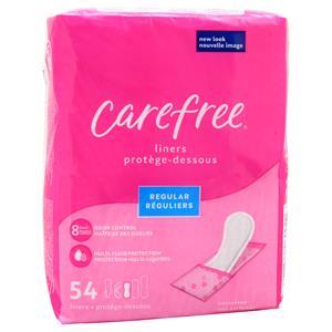 Carefree Liners to Go Regular - Unscented 54 count