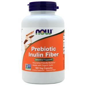 Now Prebiotic Inulin Fiber 180 vcaps