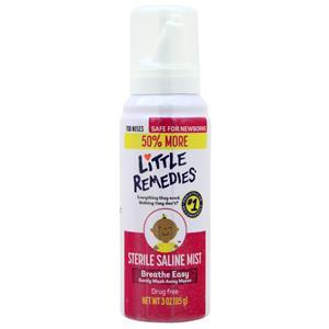 Little Remedies Sterile Saline Mist 3 oz
