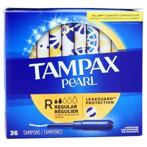 Tampax Pearl Tampons Regular - Unscented 36 count