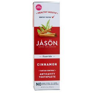 Jason Anticavity Toothpaste Healthy Mouth - Cinnamon 4.2 oz
