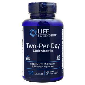 Life Extension Two-Per-Day Multivitamin 120 tabs