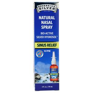 Sovereign Silver Bio-Active Silver Hydrosol - Natural Nasal Spray 2 fl.oz