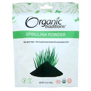 Organic Traditions Spirulina Powder 5.3 oz